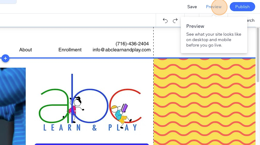 Add a _Book a Tour_ Button to a Wix Website - Step 15